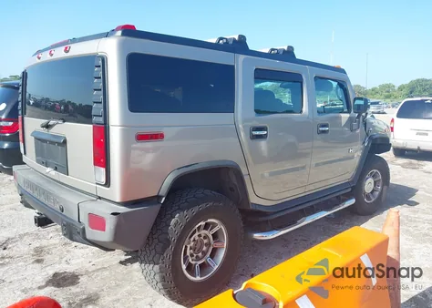 2005 Hummer H2 Suv z USA, uszkodzony, nr VIN 5GRGN23U25H132520